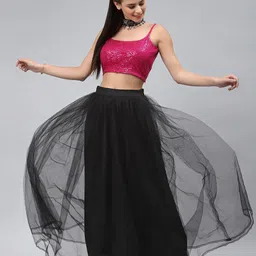 studio rasa Net Bralette Crop Top image 3