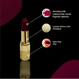 krayons Desire Matte Set Of 3 Moisturizing & Long-Lasting  Matte Lipstick - 3.5 g Each image 2