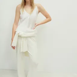 H&M Rib-Knit Trousers-image-4