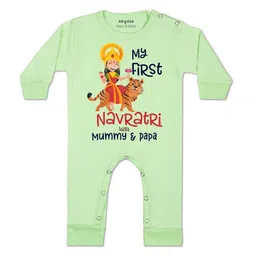 arvesa My first Navratri Printed Baby Rompers-picture-24