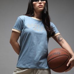 DILLINGER Typographic Printed Round Neck Pure Cotton T-shirt-image-60
