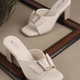 KISTEPS Women Textured Block Sandals-55