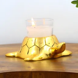 INTERNATIONAL GIFT Gold-Toned Figurine Showpiece-5
