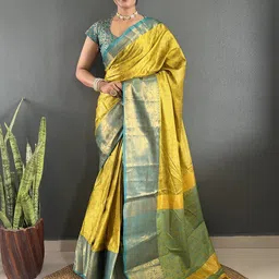 DIVASTRI Woven Design Zari Saree-picture-11