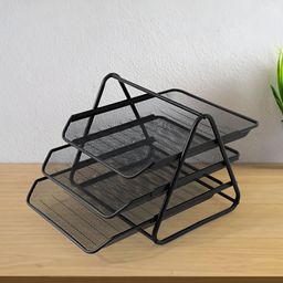 UMAI Black Set of 1 Regular Desk Organiser Organisers-10