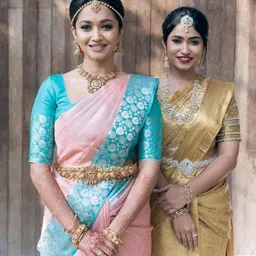 KALINI Woven Design Zari Pure Silk Kanjeevaram Saree-image-46