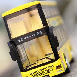 UKAXA Long Double Decker Bus Toy-51