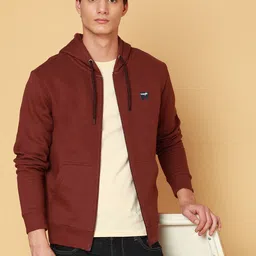 Wrangler Hooded Front-Open Sweatshirt-8