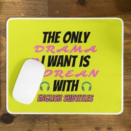 Epic Merch Kdrama with eng subtitles Non Slip Base Mousepad-image-20