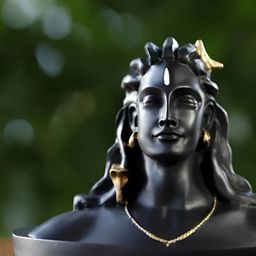 Navyaksh Gold-Toned Religious Figurine Showpiece-image-24