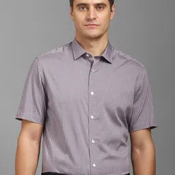 Louis Philippe Men Regular Fit Spread Collar Multi Striped Formal Shirt-image-23