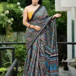 JAINICA Floral Pure Cotton Saree-picture-19