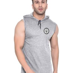 Blisstone Men Solid Hooded Slim Fit T-shirt-picture-25