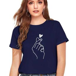 DEEPMAYRA COLLECTION Women Printed T-shirt-image-85