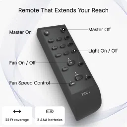 iotics Smart Touch Switch for 6 Light & 2 Dimmer, Remote, Mobile App, Voice Control Smart Switch image 3