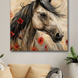 Myntra Elegant Homes Black & Brown Animal Printed Canvas Wall Art-image-52