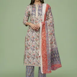 SZN Women Blue Kurta Sets-picture-46