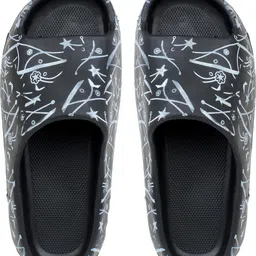 Pampy Angel Men Black Flip Flops-image-84