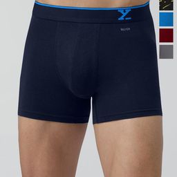 XYXX Men Pack Of 5 Solid Super Combed Cotton Trunks XYTRNK5PCKN618-picture-40