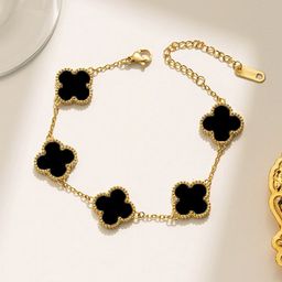 Designs & You Stainless Steel Gold-Plated Charm Bracelet-11