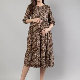 Cot'N Soft Maternity Round Neck Kurta-image-61