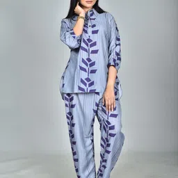 Morchari Digital Printed Top With Trousers Co-Ords-image-67