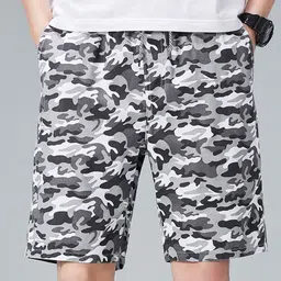 StyleCast x Revolte Men Camouflage Printed Shorts-image-60