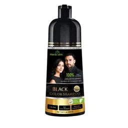 Herbishh Vegan Ammonia Free Long Lasting Black Color Shampoo - 200 ml-48