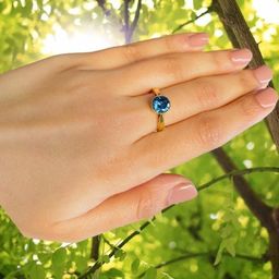 GenZcomplex Gold-Plated Brass Finger Ring-33