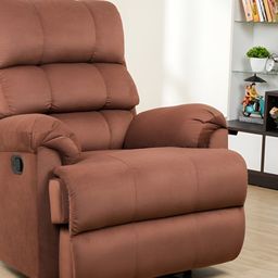 SOLIS Royale - The Desired Comfort Brown Manual Recliner Sofa Chair-image-79