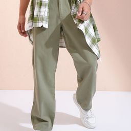 HIGHLANDER Men Carpentar Fit Cargo Trousers-image-104