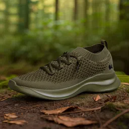 NEEMANS Knit Glider Unisex Lace Up Sneakers-43