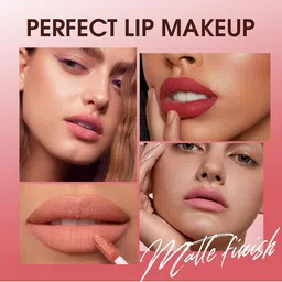 Adbeni Long Lasting Matte Me Liquid Lipstick - 19-Endless Candy- 4ml image 4