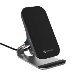 Portronics freedom 15 plus Black wireless charging pad-8