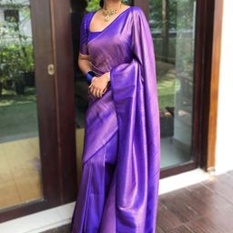 INDIOTSAV Woven Design Zari Banarasi Saree-picture-55