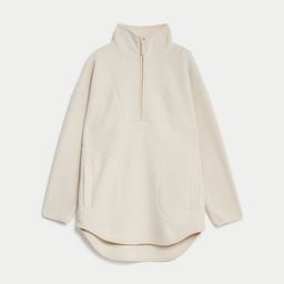 Marks & Spencer Mock Collar Longline Tailored Jacket image 2
