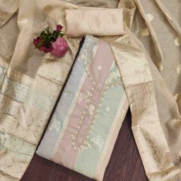 KALINI Unstitched Dress Material-image-43