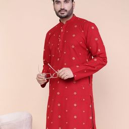 W & G Men Embroidered Kurta-image-59