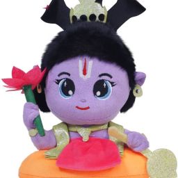Premium Quality Lord Vishnu Soft Stuffed God Plush Toys, Gift for Kids, Babies- 30 cm-4