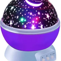 Star Master Sky Starry Night Light Stage Dream Rotating Projection Lamp Purple Night Lamp Single Disco Ball-24