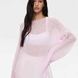 all about you women pink sweater-image-31