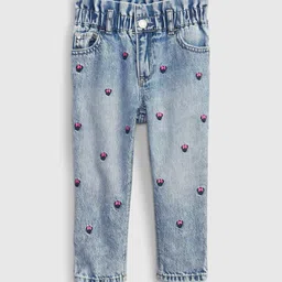 GAP Girls Embroidered Tapered Fit Jeans-image-80