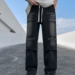 HERE&NOW Men Straight Fit Highly Distressed Jeans-picture-14