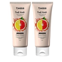 Twasa Set Of 2 Fruit Wash With Lemon & Grapefruit- 100 ml Each image 3