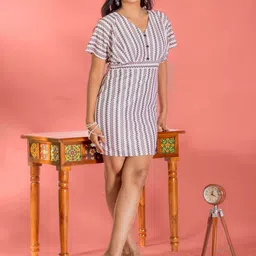 SHISHKALA Women Print A-Line Dress-picture-13