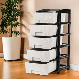 Myntra Elegant Homes Black Set of 1 Regular Drawer Organiser Organisers-1