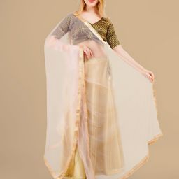 Karthav Fashion Polka Dots Embroidered Dupatta With Sequinned image 3
