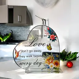 BS AMOR Transparent Figurine Showpiece-image-96