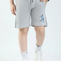 Monte Carlo Boys Typography Printed Mid-Rise Outdoor Bermuda Shorts-picture-10