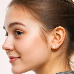 HighSpark 925 Sterling Silver Rabbit Studs Earrings-image-43
